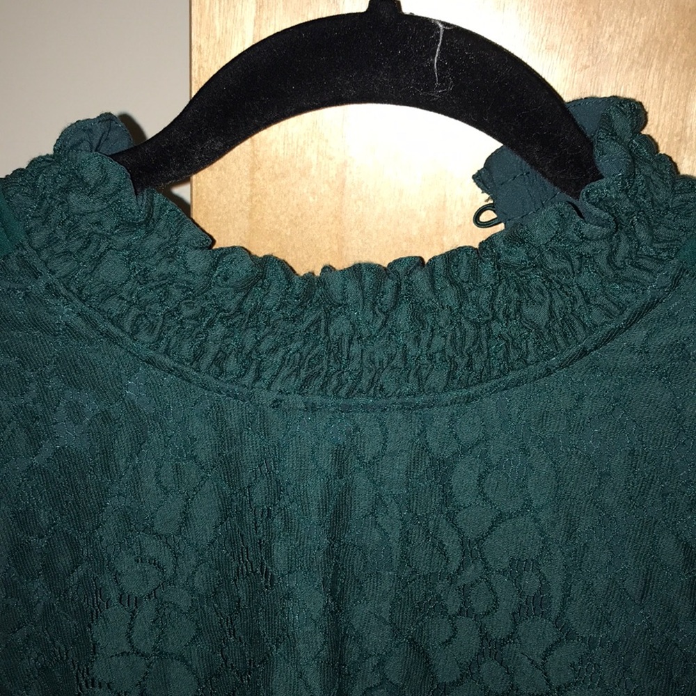 BRAND NEW Green Lace Blouse